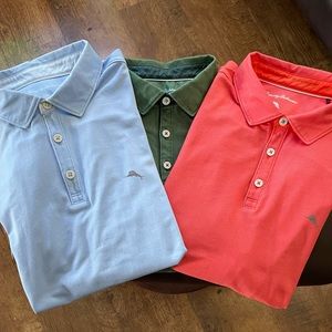 Men’s XL Tommy Bahama Polo 3pk Bundle